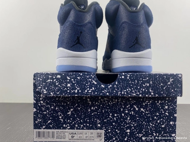 Official Maikesneakers Air Jordan FD6812-400 5 Georgetown 0802